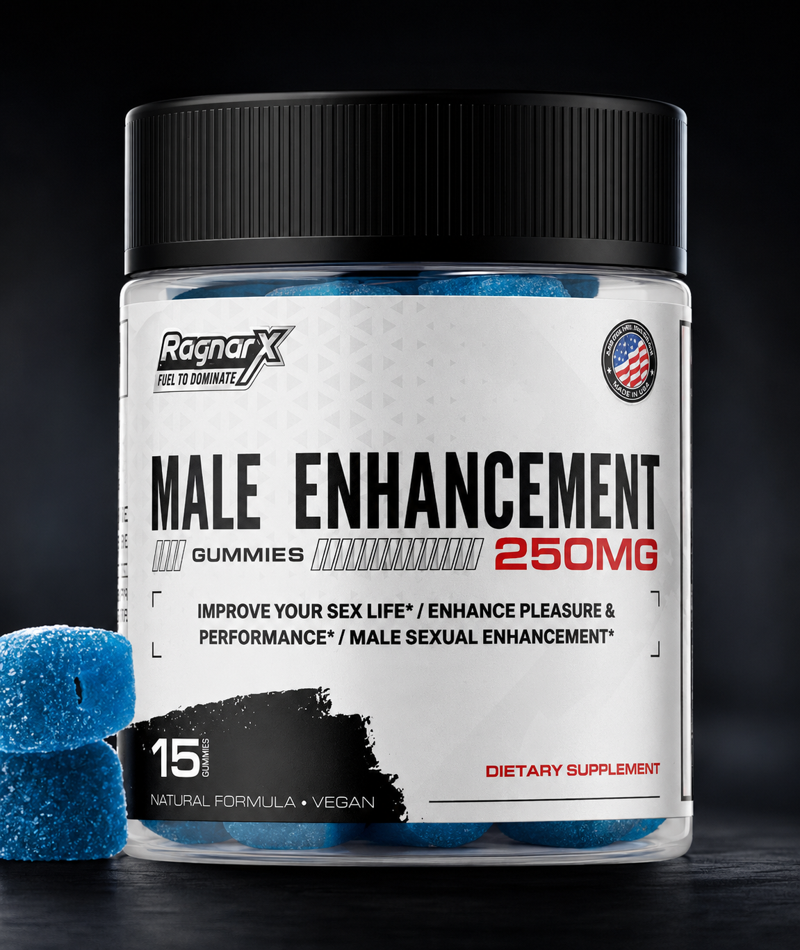 JaxVolt Male Enhancement Gummies bottle